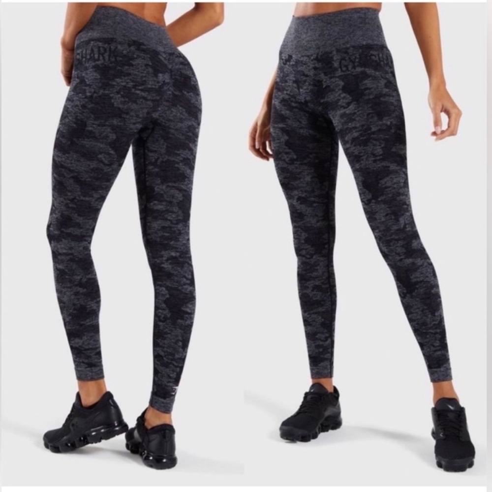 Gymshark Adapt Camo Seamless Leggings Sz M , barely worn, still great condition